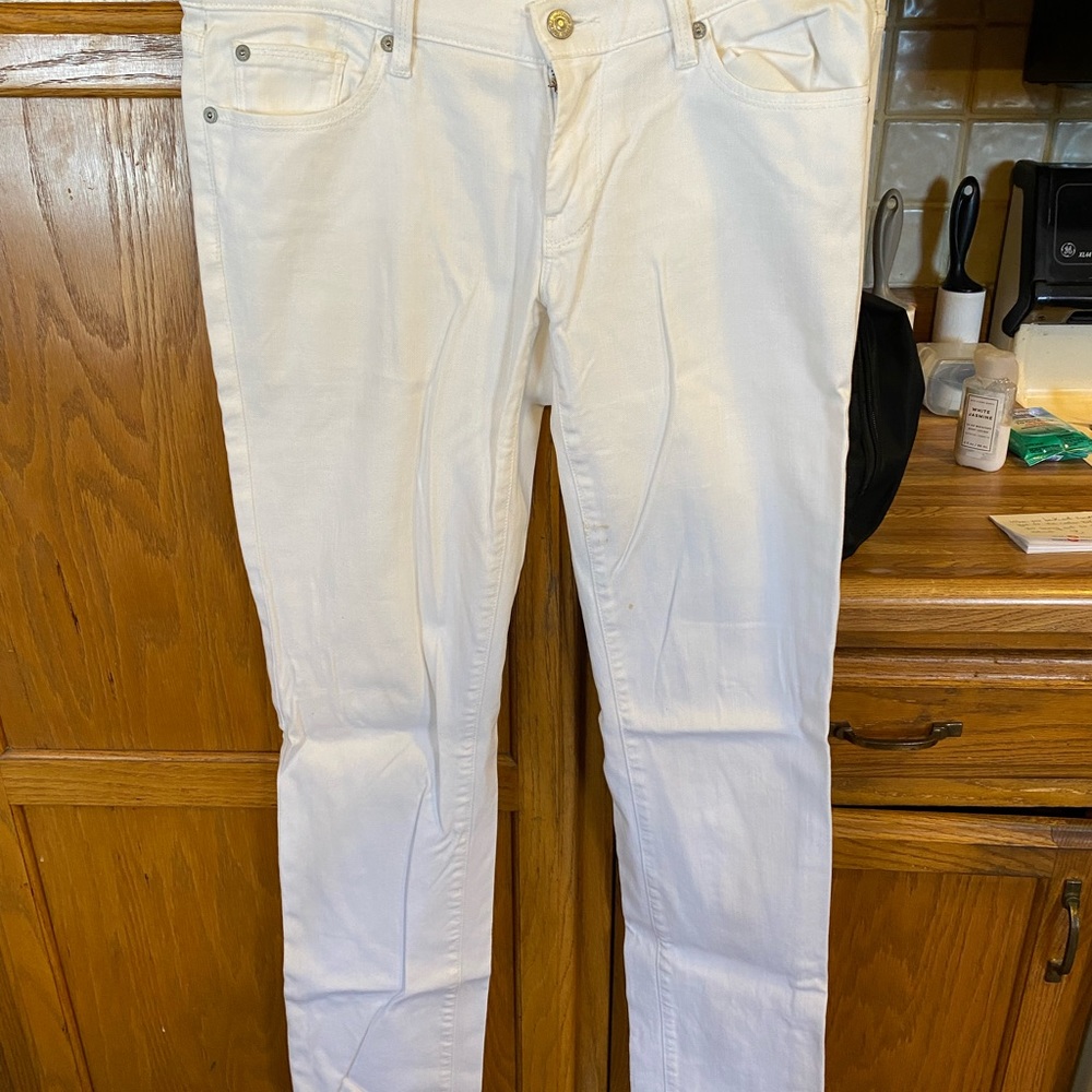 White jeans